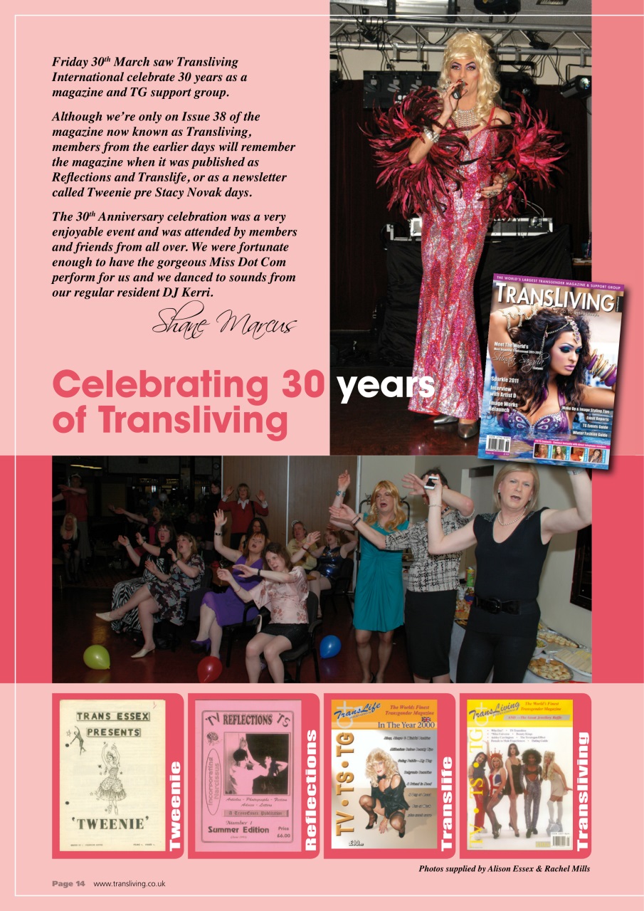 Transliving Magazine Preview Pages