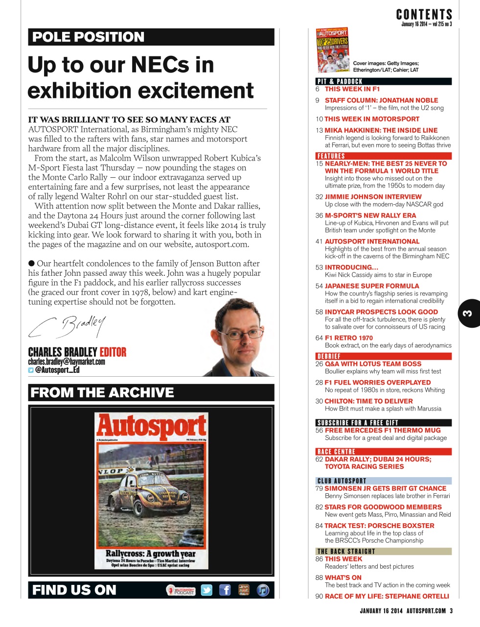 Autosport Preview Pages
