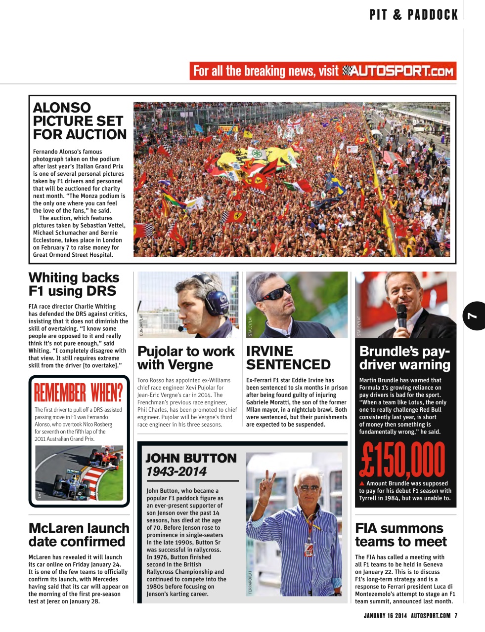 Autosport Preview Pages