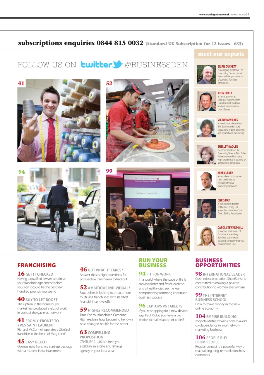 Making Money Preview Pages