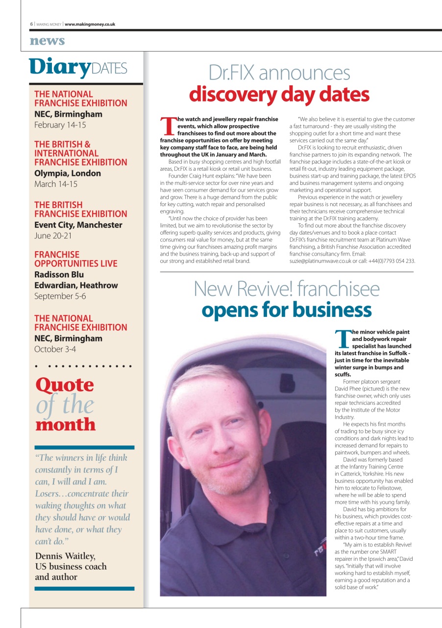 Making Money Preview Pages