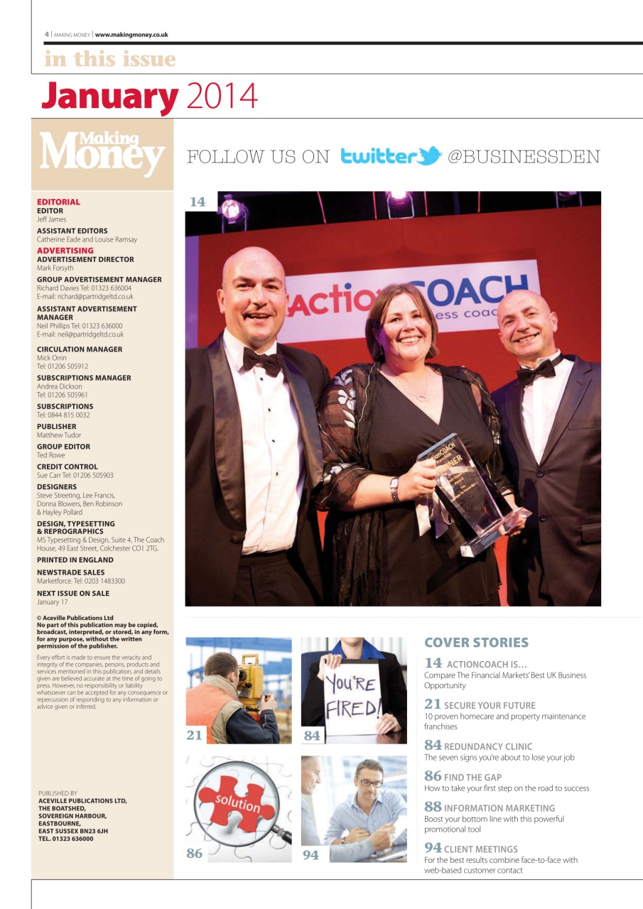 Making Money Preview Pages