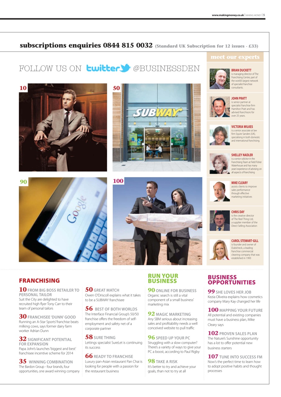 Making Money Preview Pages