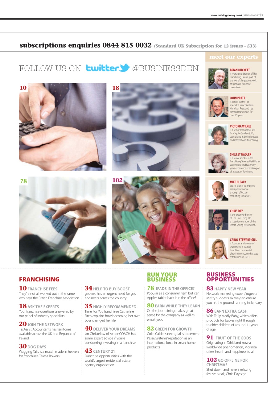 Making Money Preview Pages