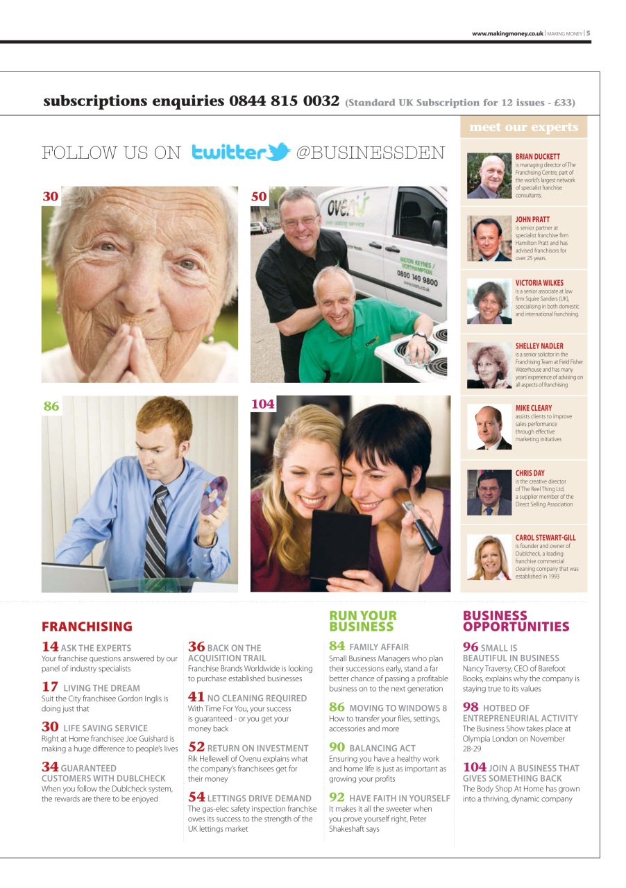 Making Money Preview Pages