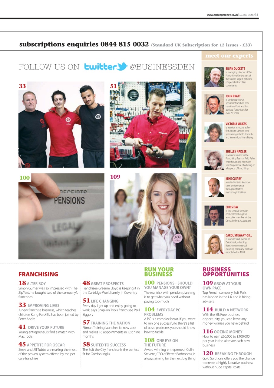 Making Money Preview Pages