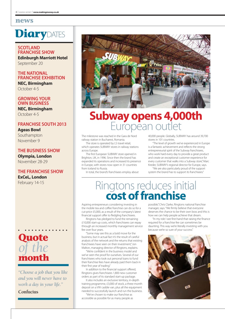 Making Money Preview Pages