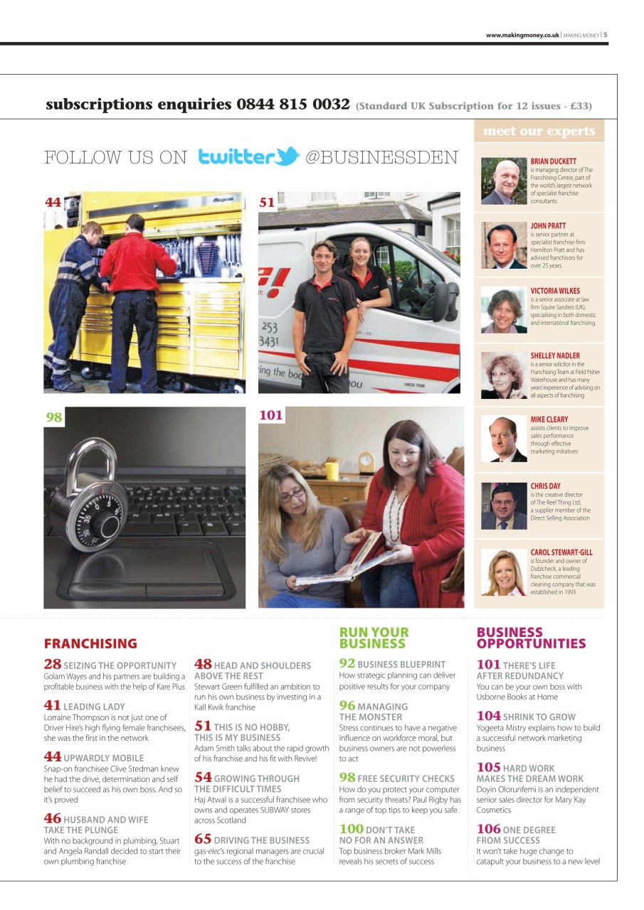 Making Money Preview Pages