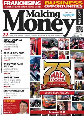 Making Money issue August 2013