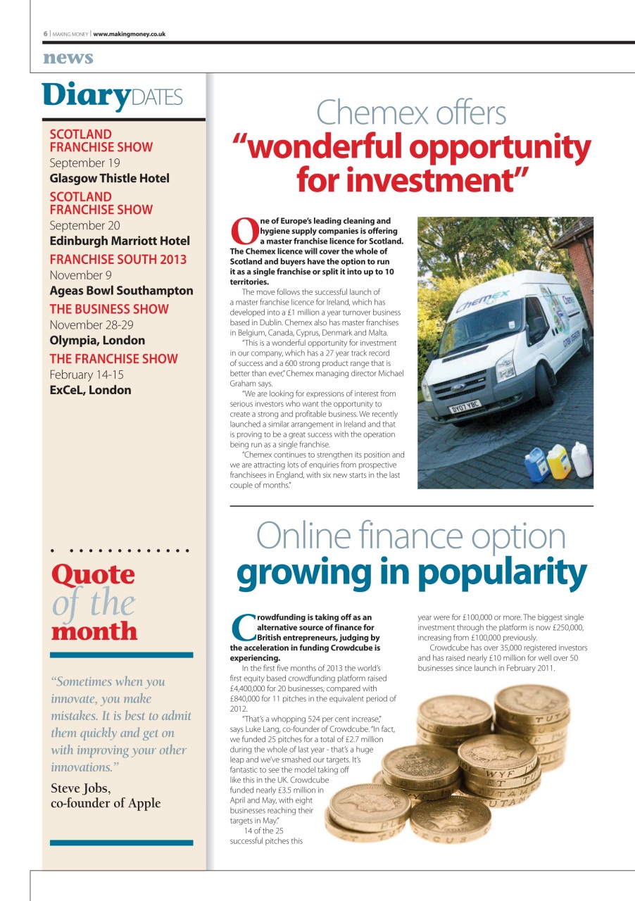 Making Money Preview Pages