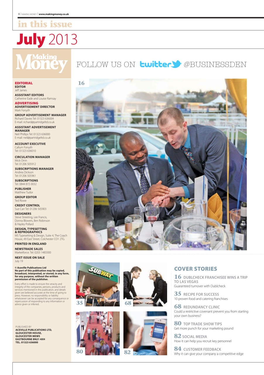 Making Money Preview Pages