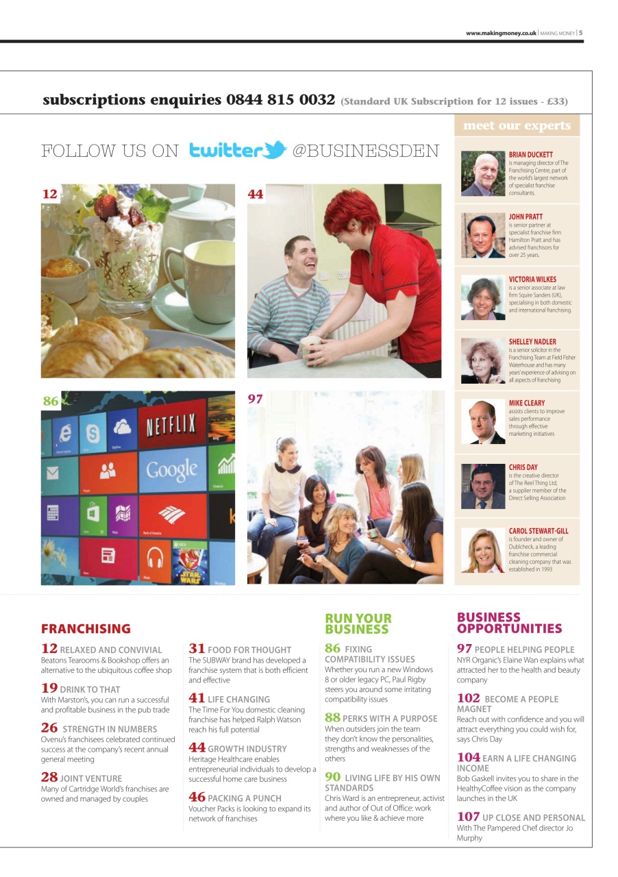 Making Money Preview Pages