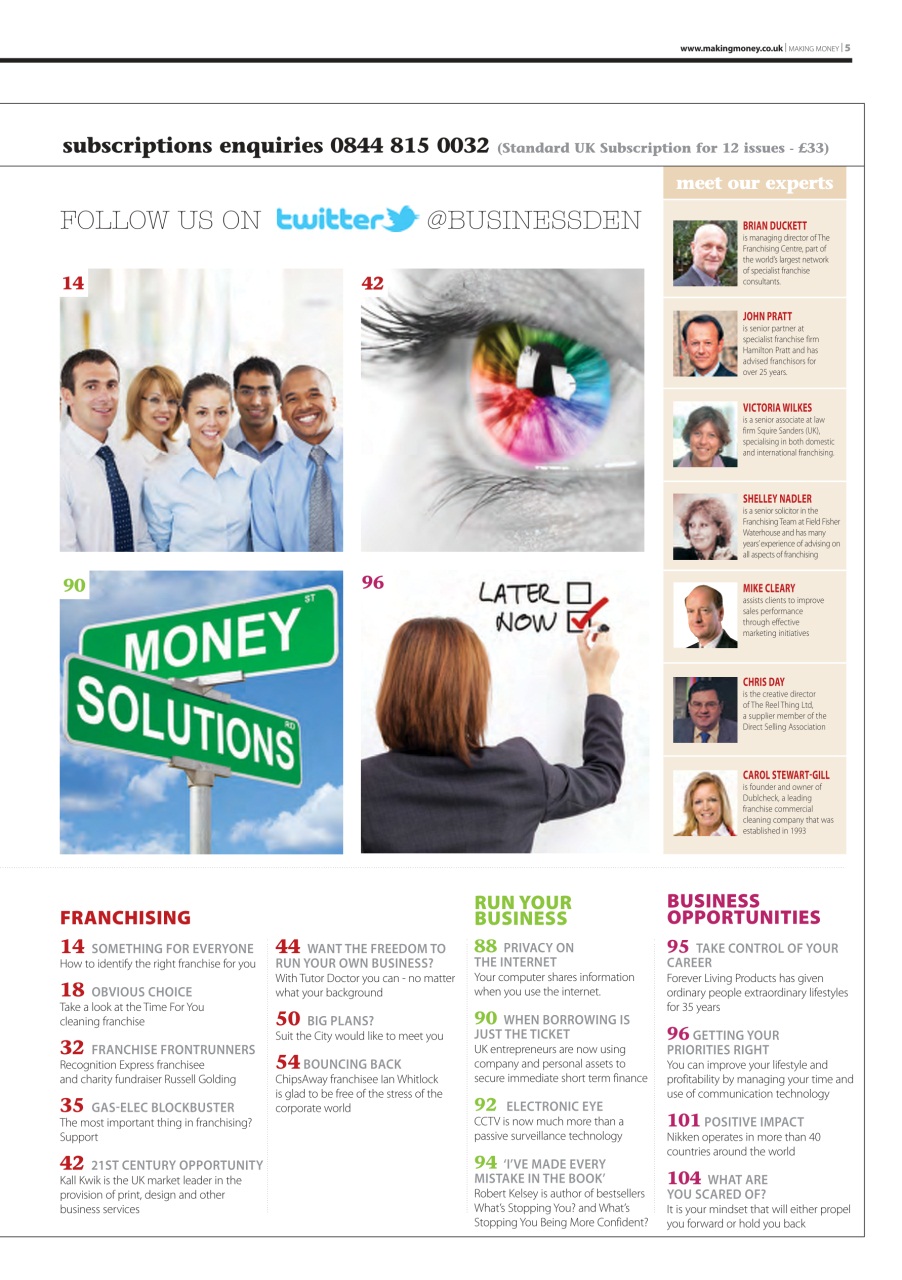 Making Money Preview Pages