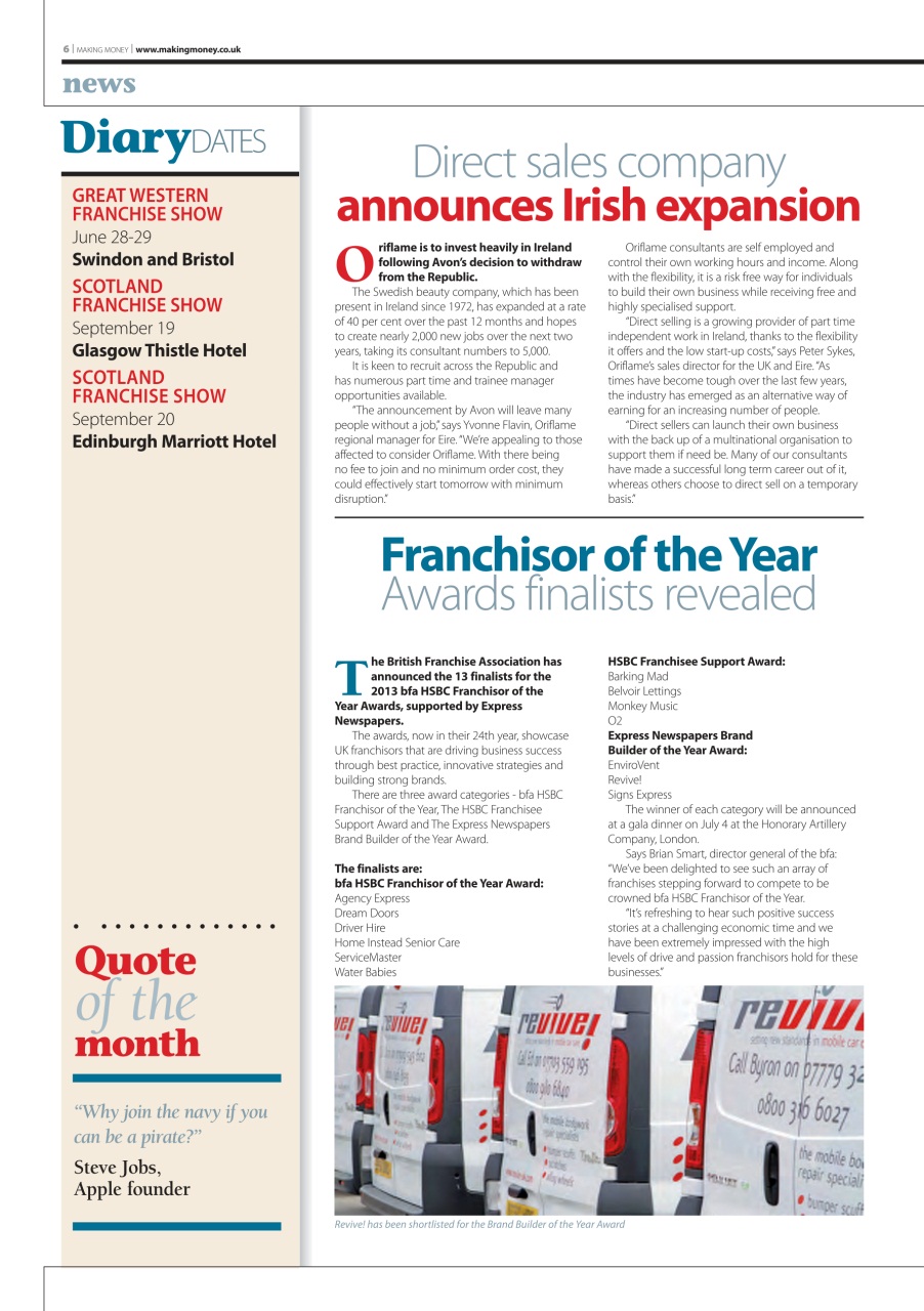 Making Money Preview Pages