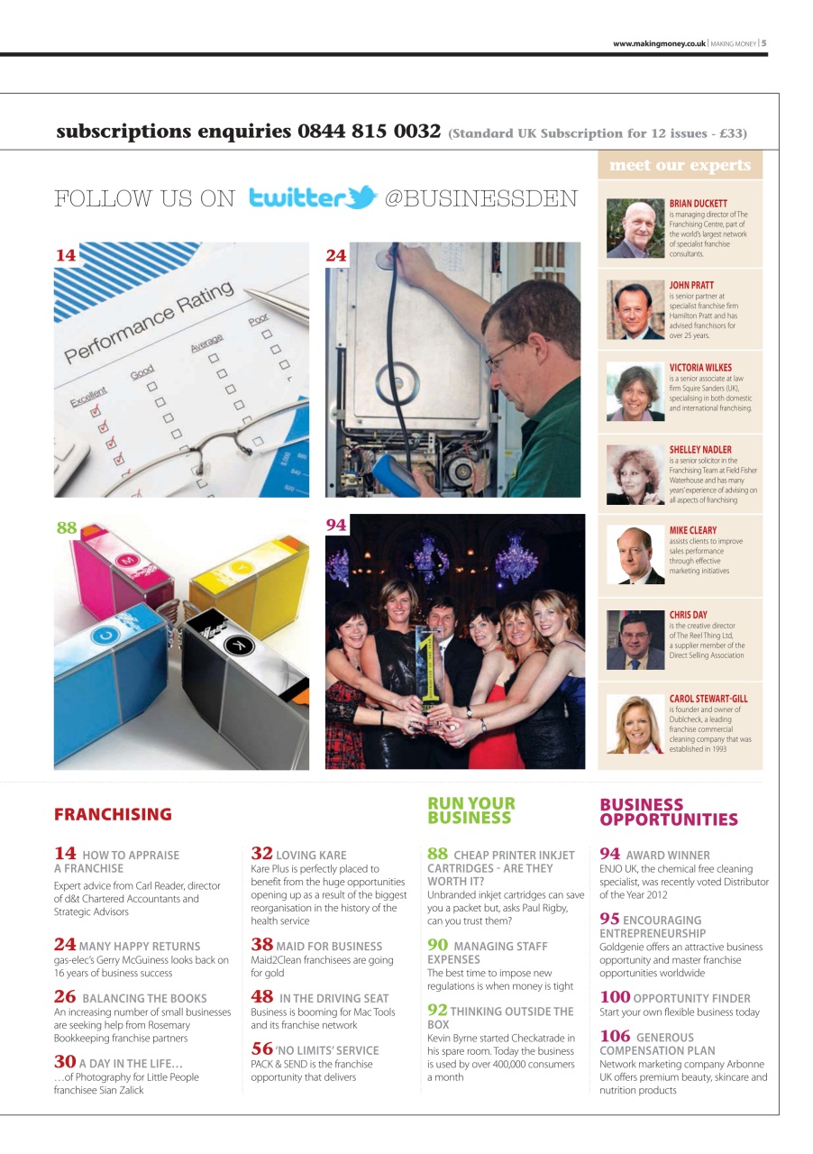 Making Money Preview Pages