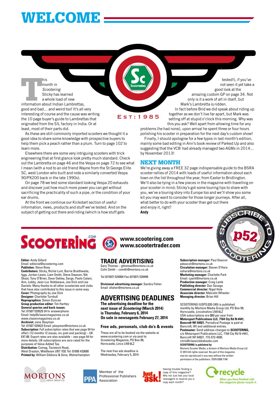 Scootering Preview Pages