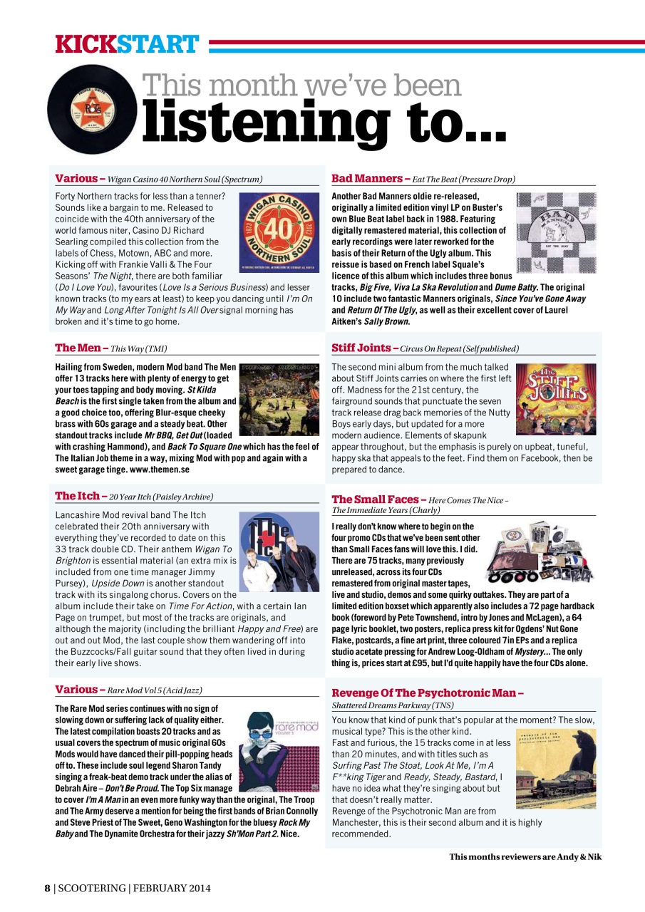 Scootering Preview Pages