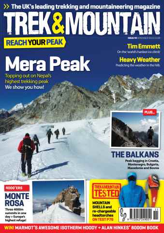 Trek & Mountain Magazine issue November 2013