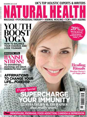 Natural Health issue November 2013