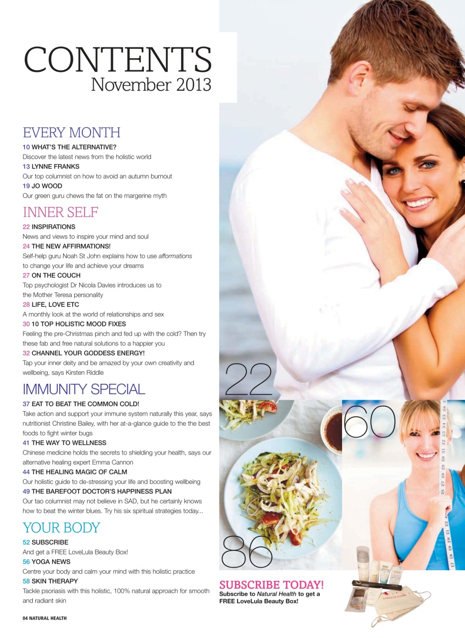 Natural Health Preview Pages