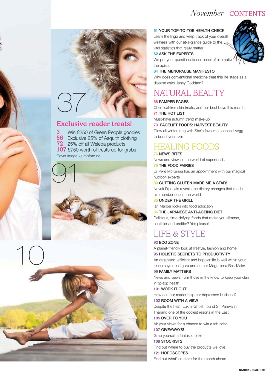 Natural Health Preview Pages