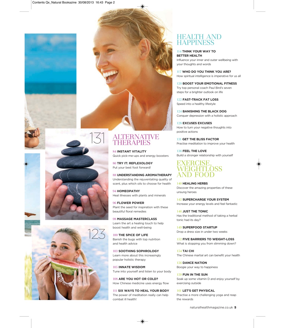Natural Health Preview Pages