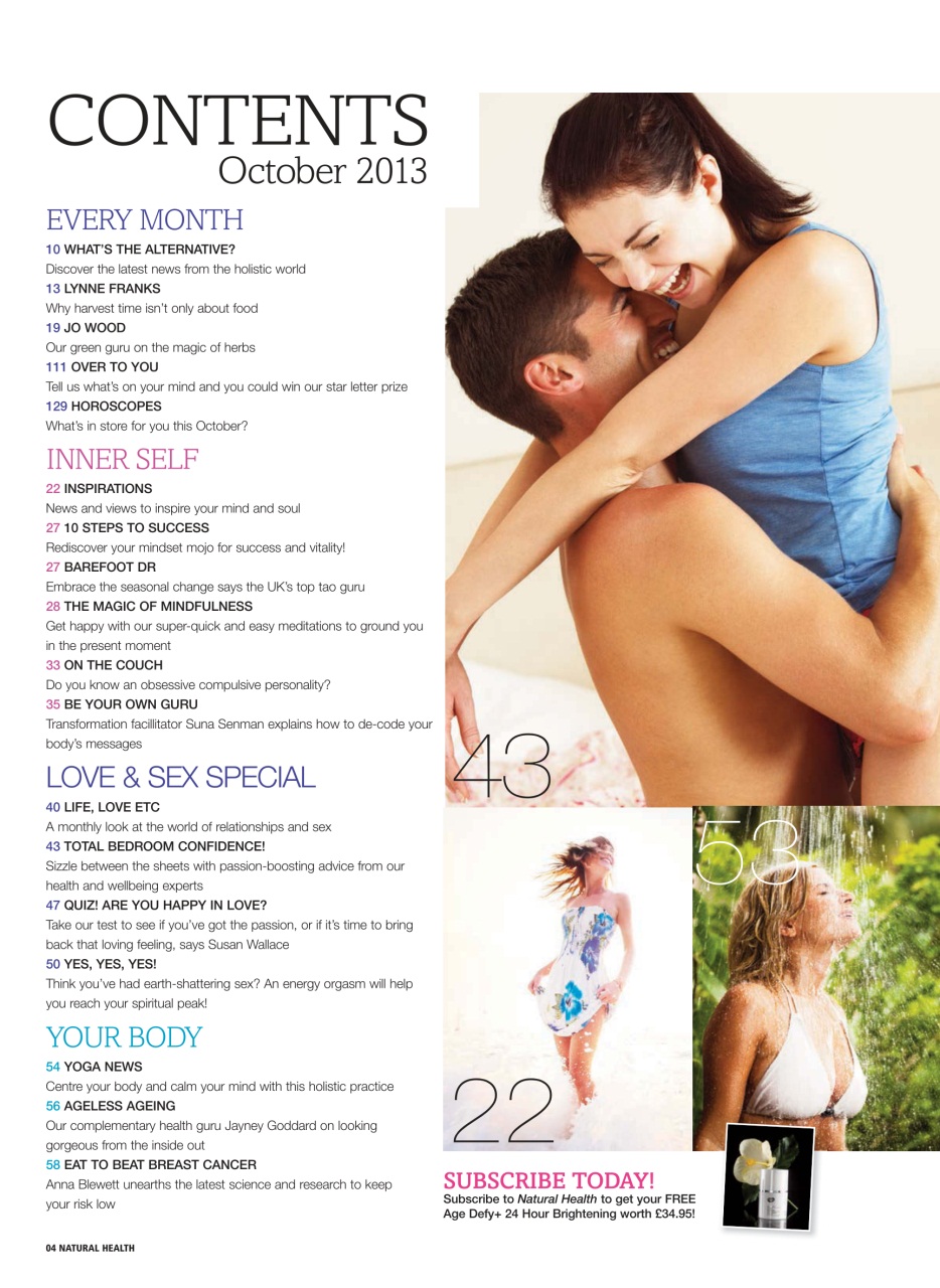 Natural Health Preview Pages