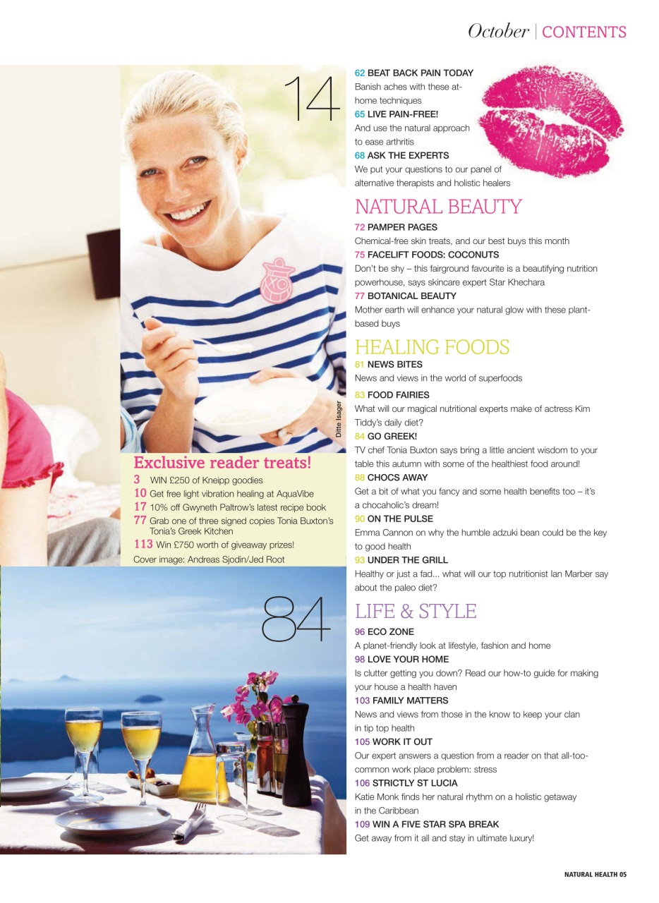 Natural Health Preview Pages