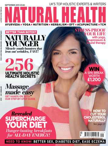 Natural Health issue September 2013