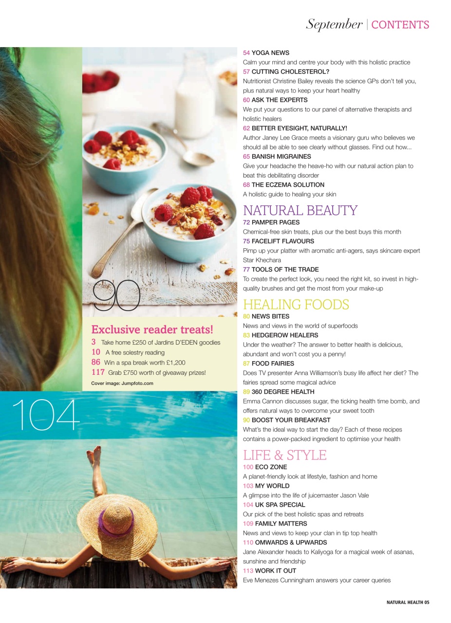 Natural Health Preview Pages