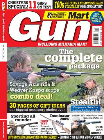 Gunmart issue December 2012