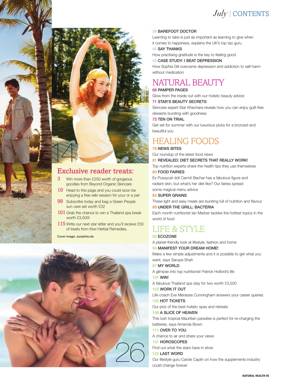 Natural Health Preview Pages