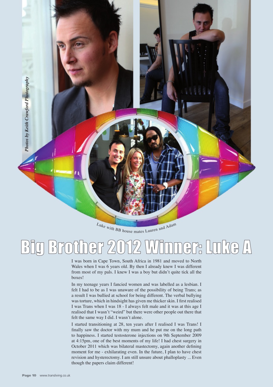 Transliving Magazine Preview Pages