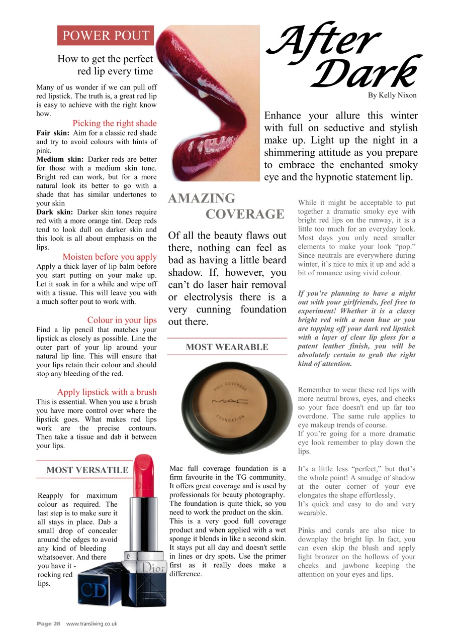 Transliving Magazine Preview Pages