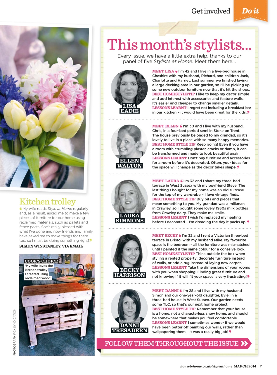 Style at Home Preview Pages