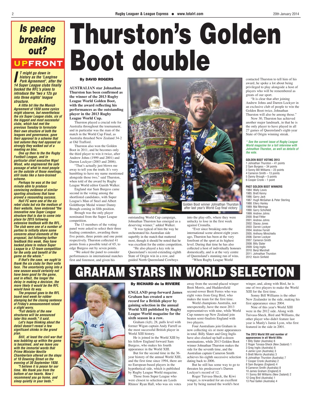 League Express Preview Pages