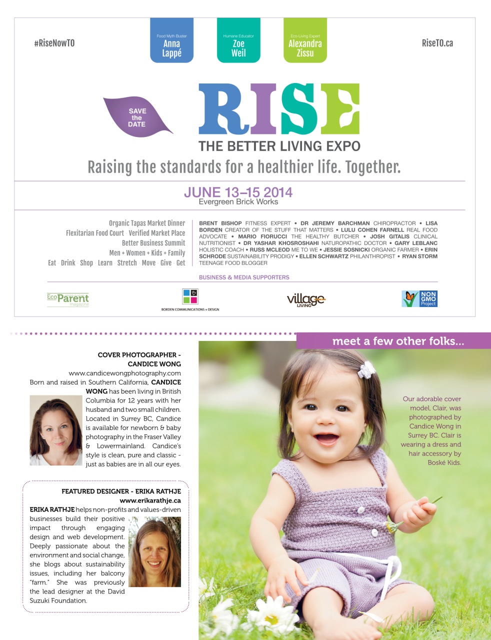 Ecoparent Magazine Preview Pages
