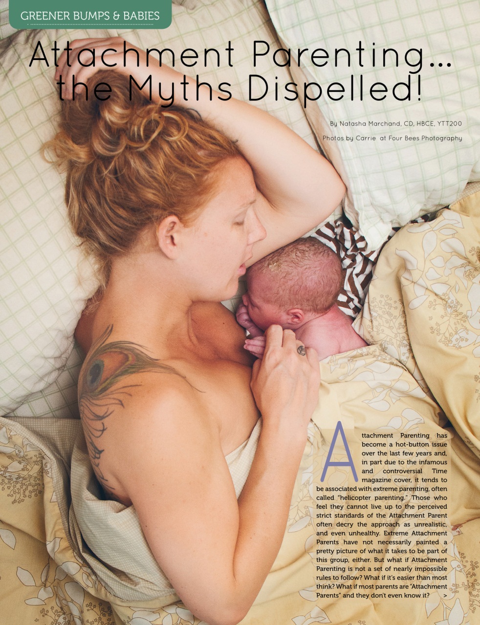 Ecoparent Magazine Preview Pages