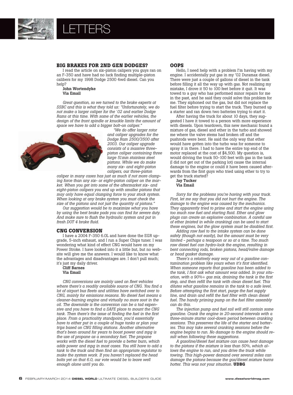 Ultimate Diesel Builders Guide Preview Pages