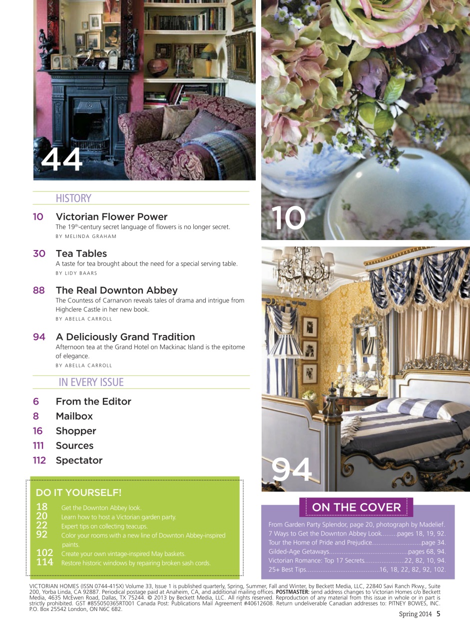 Victorian Homes Preview Pages