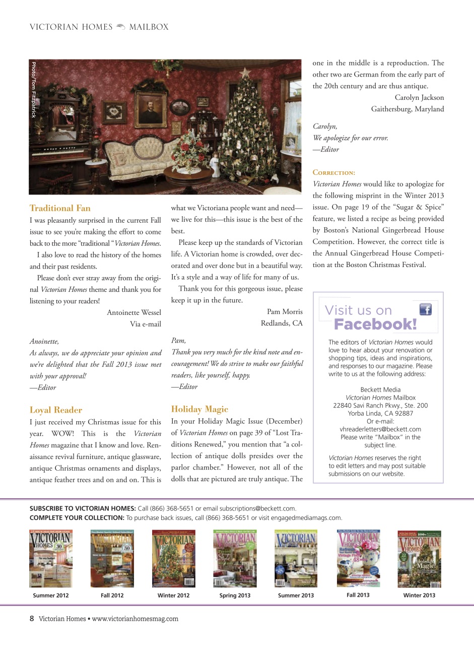 Victorian Homes Preview Pages