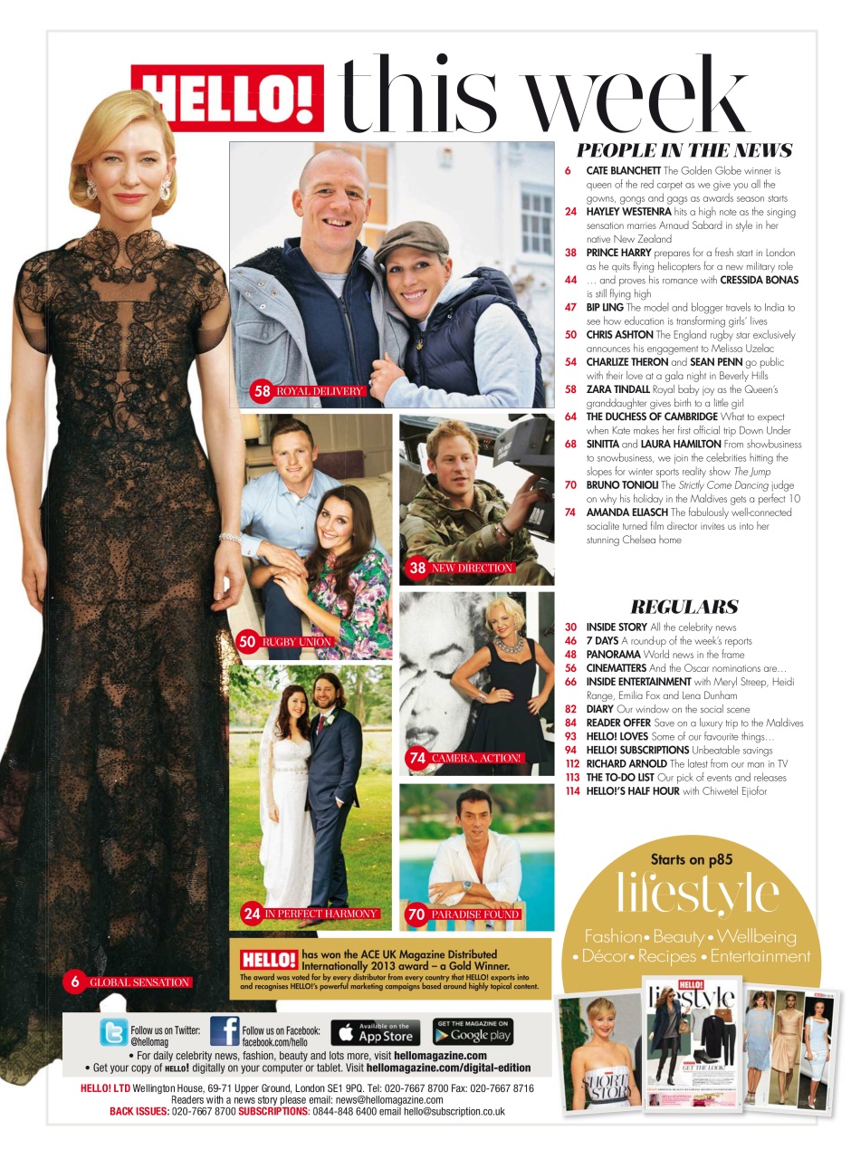 Hello! Magazine Preview Pages