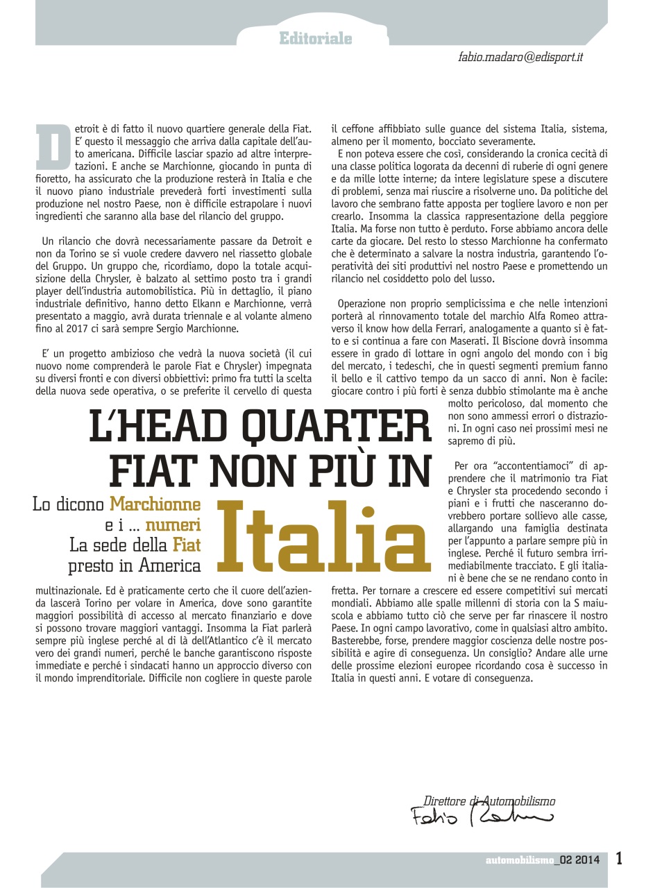 Automobilismo Preview Pages