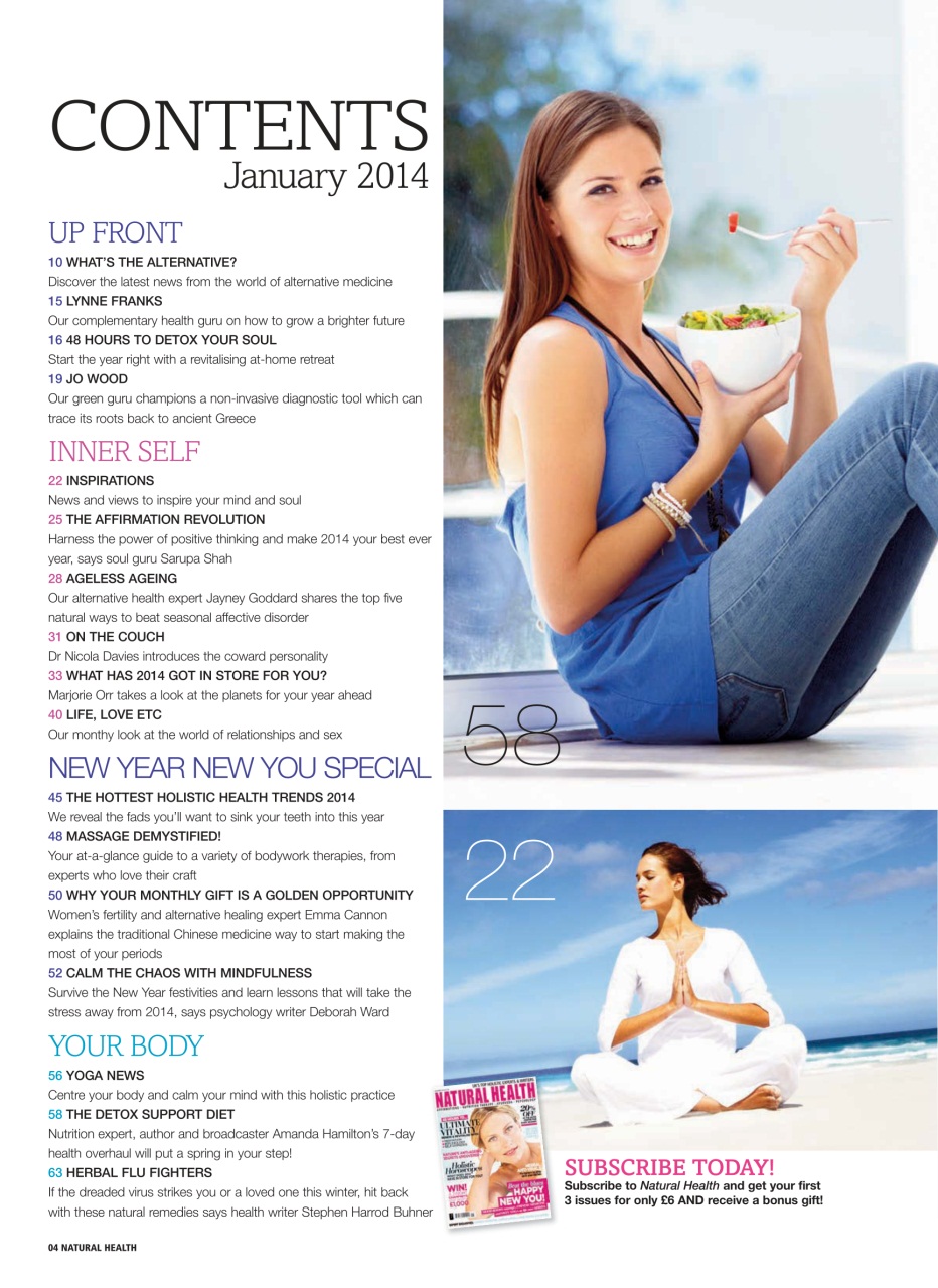Natural Health Preview Pages