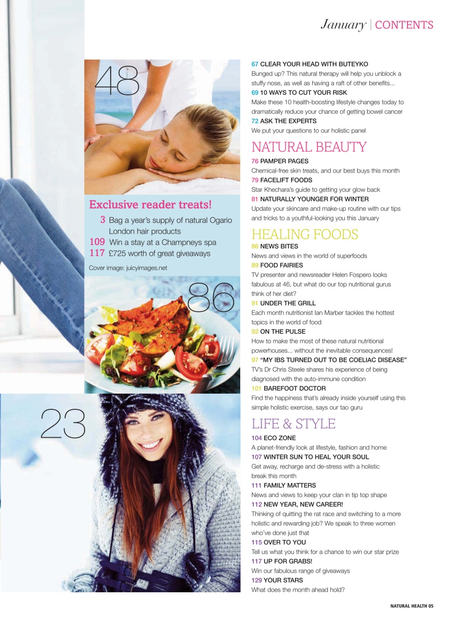 Natural Health Preview Pages