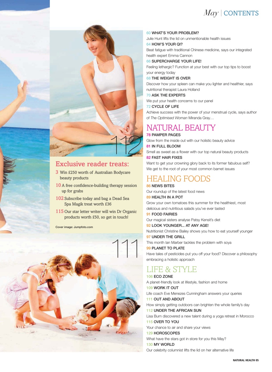 Natural Health Preview Pages