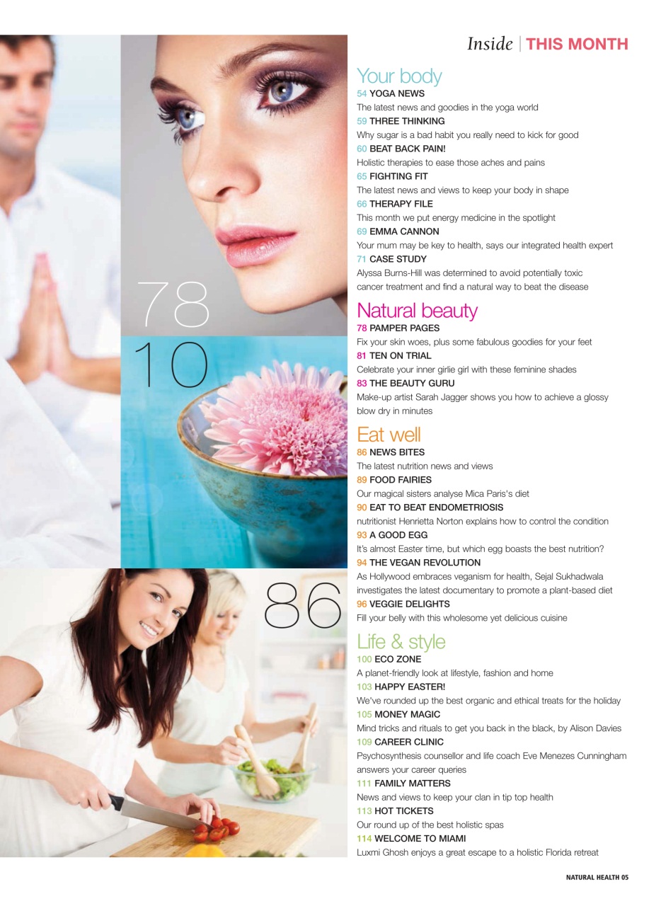 Natural Health Preview Pages