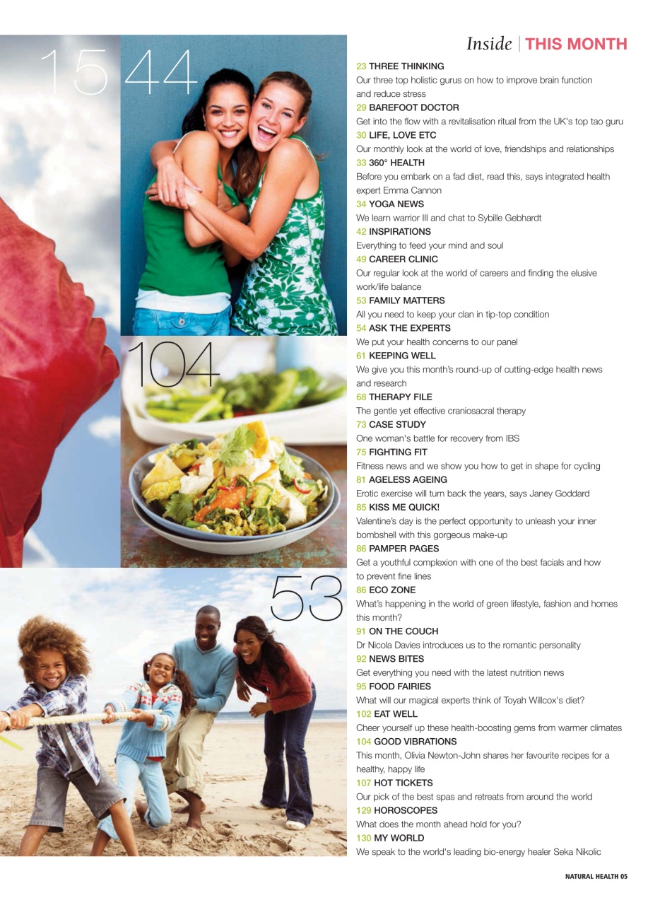 Natural Health Preview Pages