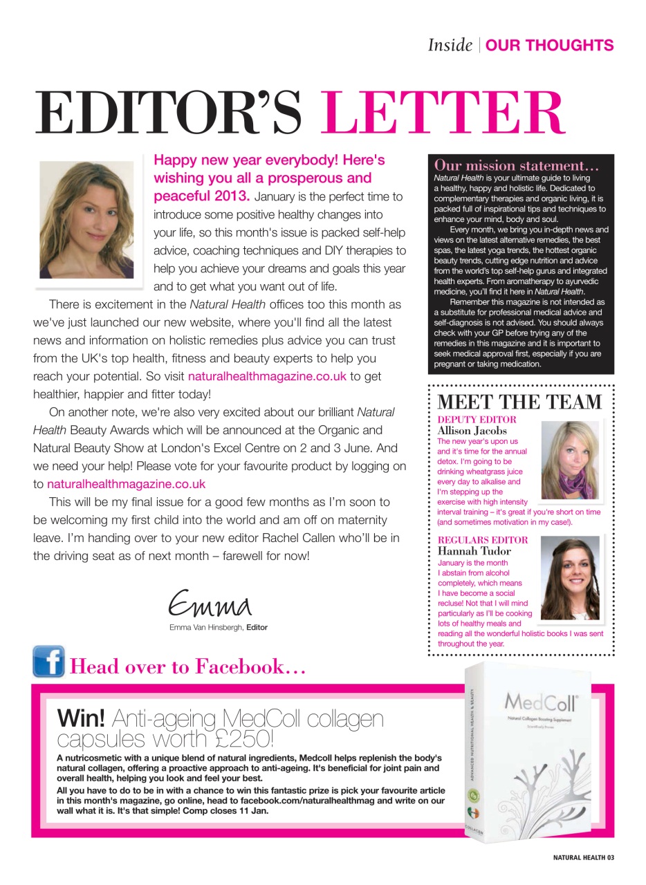 Natural Health Preview Pages