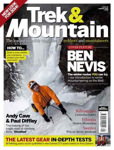 Trek & Mountain Magazine issue January 2014